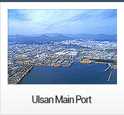 Bird's-eye view of Ulsan Main Port